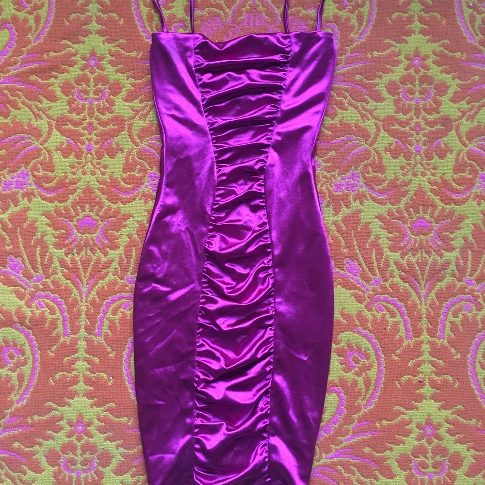 Nookie Tease Satin mini dress